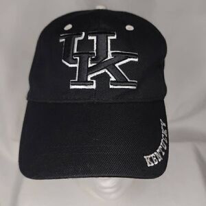 Kentucky Wildcats Men's Adjustable Baseball Hat Black One Size